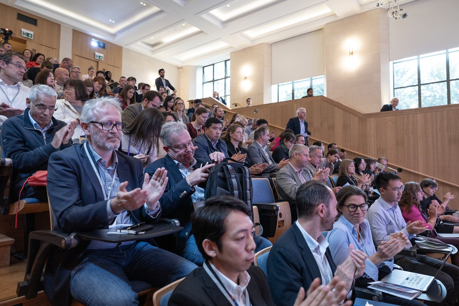 Audience seated in a theatre