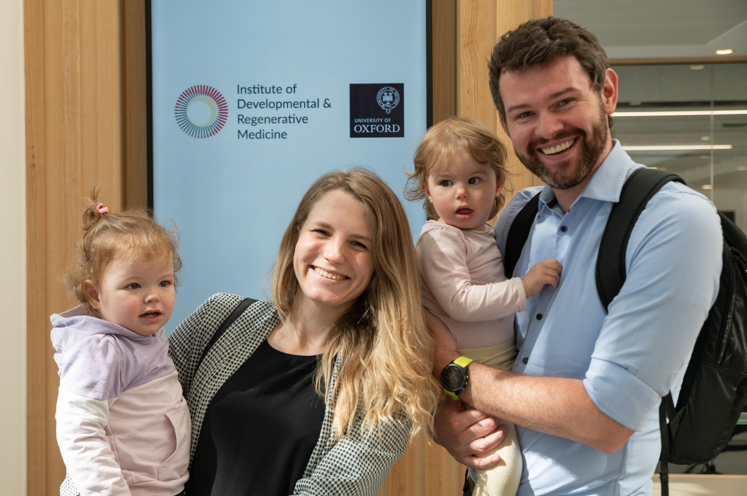 Piotr and Gosia Kosla together with their daughters