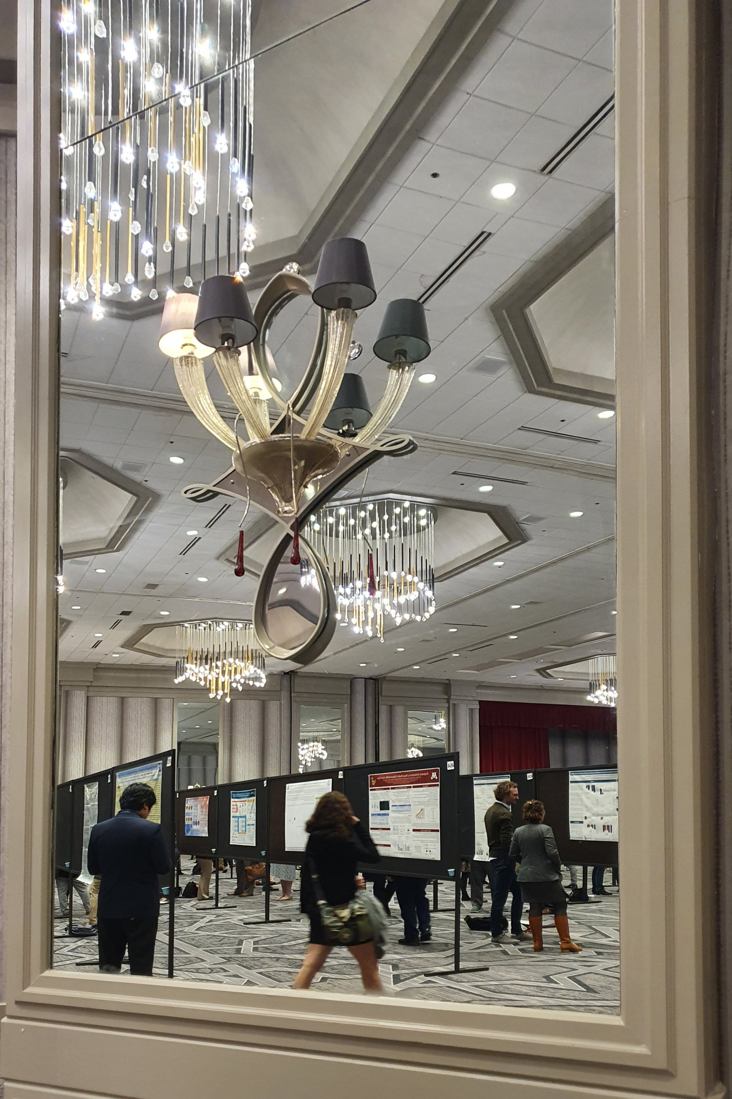 Poster session in the conference centre main hall